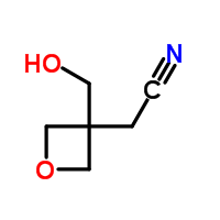 2-(3-(Hydroxymethyl)oxetan-3-yl)acetonitrile 42941-62-8